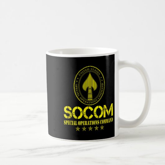 U.s Special Operations Command Socom Patriotic Vet コーヒーマグカップ (右)