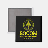 U.s Special Operations Command Socom Patriotic Vet マグネット (正面/裏面)
