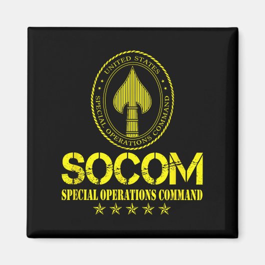 U.s Special Operations Command Socom Patriotic Vet マグネット (正面)