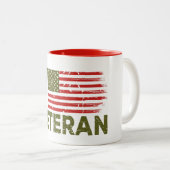 U.S. Veteran / The Big Red One ツートーンマグカップ (正面右)