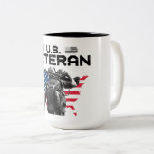 U.S. VETERAN - The First Team Mug ツートーンマグカップ (正面右)