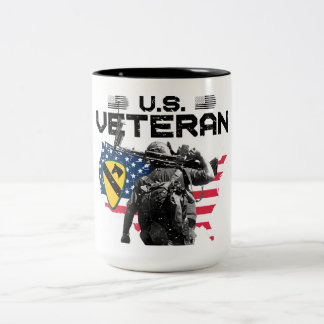 U.S. VETERAN - The First Team Mug ツートーンマグカップ