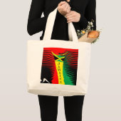 U Seetジャマイカの反逆のトートバック ラージトートバッグ (正面(商品))