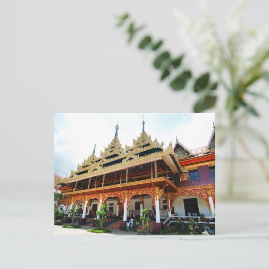 U TA MAの寺院 ポストカード (スタンド正面)