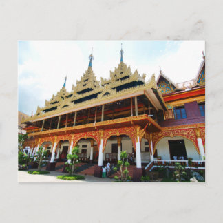 U TA MAの寺院 ポストカード