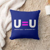 U=U HIV検出不可能は非送信可能に等しい クッション (ブランケット)