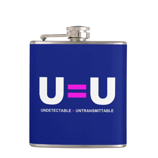 U=U HIV検出不可能は非送信可能に等しい フラスク (正面)