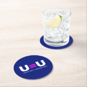 U=U HIV検出不可能は非送信可能に等しい ラウンドペーパーコースター (インサイチュ)