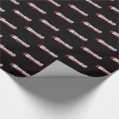 U=U HIV 検出不可＝感染不可 アート ラッピングペーパー (角)