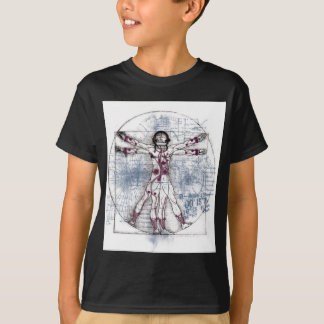 U.Vの人(Vitruvianの普遍的な人) Tシャツ