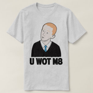U WOT M8どんな仲間のおもしろいなインターネットのミームのティー Tシャツ