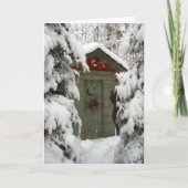 U/YOUR/YOUR/に「暖かい」クリスマスの願いを送る シーズンカード (正面)