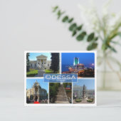 UAウクライナ – オデッサ –  ポストカード (スタンド正面)