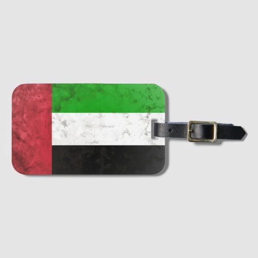 UAエミレーツ ラゲッジタグ (正面横)