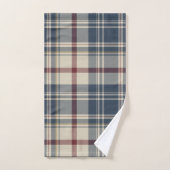 UA 250 American Plaid Shield Motif ID1301 バスタオルセット (ハンドタオル)