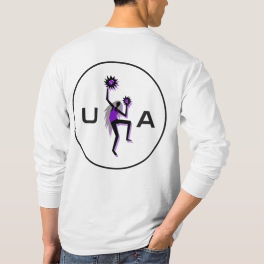 UA LSティー Tシャツ (裏面)