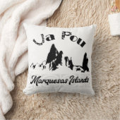 UA POU (Noir) クッション (ブランケット)