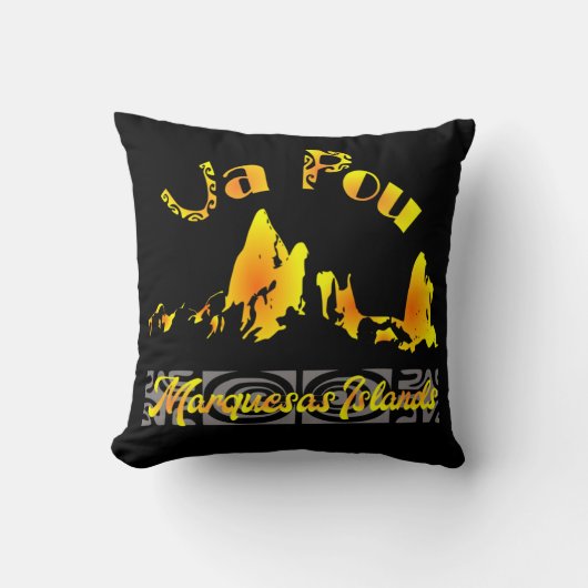 UA POU (Sunset) クッション (正面)