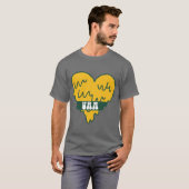 UAA アラスカ大学アンカレッジ校 ハート Tシャツ (正面フル)