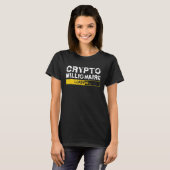 UAB KIDKIS暗号化Bitcoiの読みおもしろい込み百万長者 Tシャツ (正面フル)