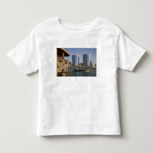 UAE、ドバイ、ドバイクリーク。ドークルーズチャンネル トドラーTシャツ