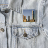 UAE、ドバイ。パークプレイスタワーとその他 缶バッジ (インサイチュ)