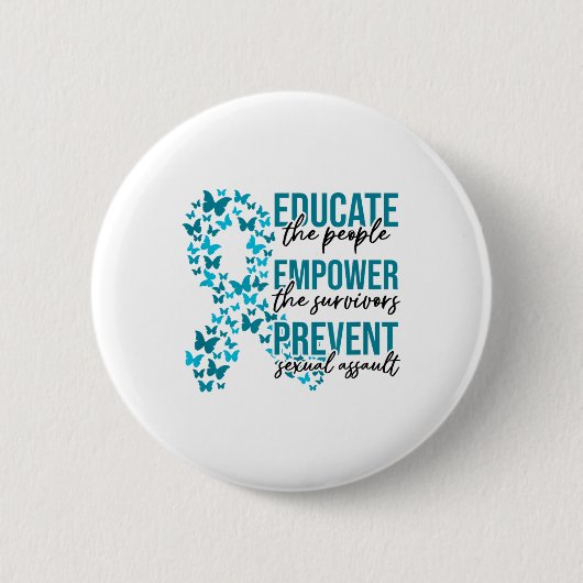 Ual Ault認識度月Empower Prevent Prevent 缶バッジ (正面)