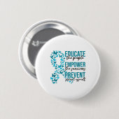 Ual Ault認識度月Empower Prevent Prevent 缶バッジ (正面&裏面)