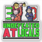 UaL Custom Cut Sticker シール (正面)