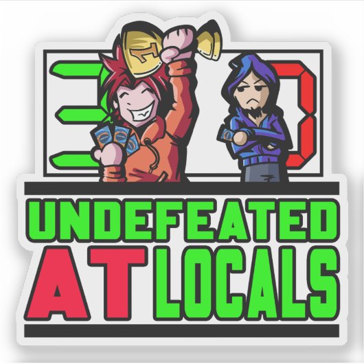 UaL Custom Cut Sticker シール (正面)