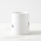 UAlbany Daneトレインのロゴ コーヒーマグカップ (中央)