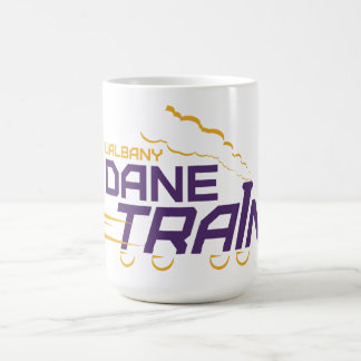 UAlbany Daneトレインのロゴ コーヒーマグカップ