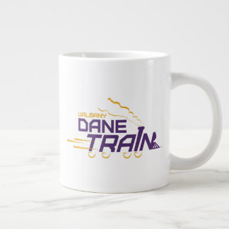 UAlbany Daneトレインのロゴ ジャンボコーヒーマグカップ