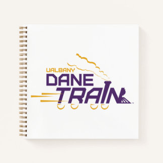 UAlbany Daneトレインのロゴ ノートブック