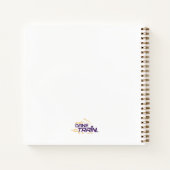 UAlbany Daneトレインのロゴ ノートブック (裏面)