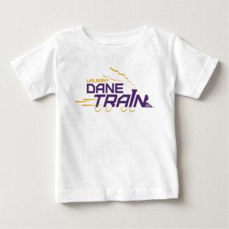 UAlbany Daneトレインのロゴ ベビーTシャツ
