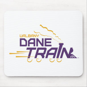 UAlbany Daneトレインのロゴ マウスパッド