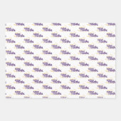 UAlbany Daneトレインのロゴ ラッピングペーパーシート (正面3)