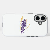 UAlbany Daneトレインのロゴ Case-Mate iPhoneケース (裏面 (横))