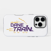UAlbany Daneトレインのロゴ iPhoneケース (裏面横)