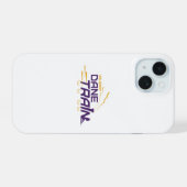 UAlbany Daneトレインのロゴ iPhone 15ケース (裏面横)