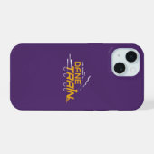 UAlbany Daneトレインのロゴ iPhone 15ケース (裏面横)