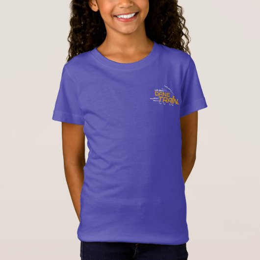 UAlbany Daneトレインのロゴ Tシャツ (正面)