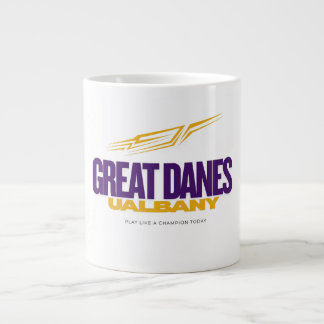 UAlbany Great Danesプライド – カレッジベースボール ジャンボコーヒーマグカップ