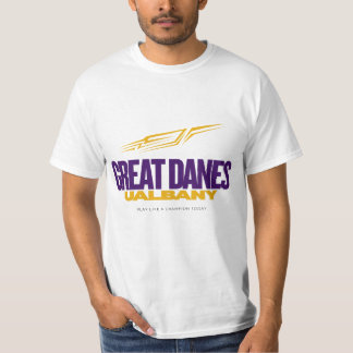 UAlbany Great Danesプライド – カレッジベースボール Tシャツ