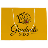 UAPBゴールデンライオン卒業 ラージペーパーバッグ (裏面)