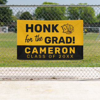 UAPBゴールデンライオン卒業 横断幕