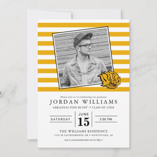 UAPB ゴールデンライオン大学院生 案内状 (正面)