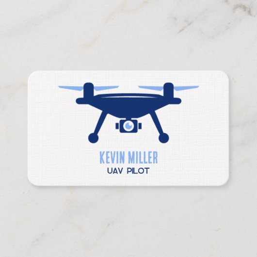 UAVパイロット 名刺 (正面)