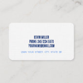 UAVパイロット 名刺 (裏面)